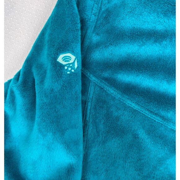 Mountain Hardwear Women's Pyxis Full-Zip Fleece Jacket Teal Green Size S Petite - Picture 9 of 11